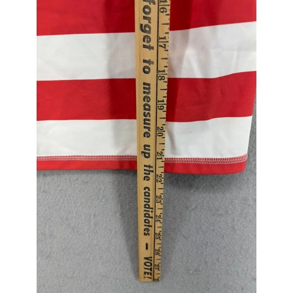 NWT Boden Rash Guard Boys 11-12Y Red‎ White Striped UPF 50+ Swim Shirt B1854